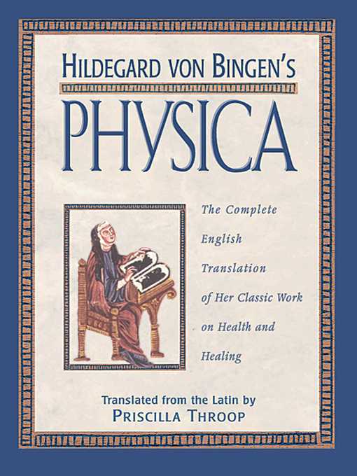 Upplýsingar um Hildegard von Bingen's Physica eftir Priscilla Throop - Biðlisti